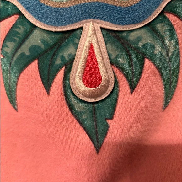 Roku Studio Pink Sweater with Eye and Love Design Medium - Picture 5 of 7